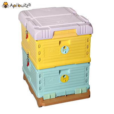 Langstroth 2-Layer 10-Frame Plastic Thermo Beehive Box Hive for Bees Keeping Equipment Tools Apiculture Supplies Apicultura