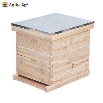 Cedarwood/Pinewood 2 Layers 10-Frame Langstroth Bee Hive