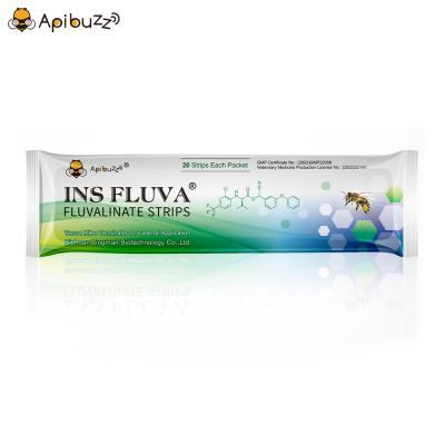 Apibuzz Ins Fluva 20-Count Pack Fluvalinate Strips