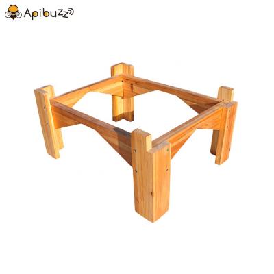 Wooden Auto Flowing Bee Hive Stands Beehive Stand Apiculture Beekeeping Tools Bee Keeping Farming Equipment Apicultura Imkerei