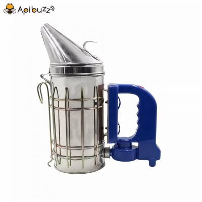 Stainless Steel Electric Honey Beekeeping Hive Smoker Apiculture Bee Keeping Equipment Tools Supplies