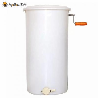 18Kg Capacity Food Grade Sturdy Plastic 2 Frame Manual Honey Extractor MachineTangential Style Beekeeping Supplies