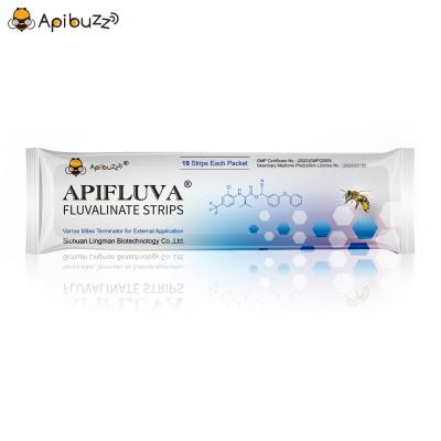 Apibuzz Apifluva 10-Count Pack Fluvalinate Varroa Strip