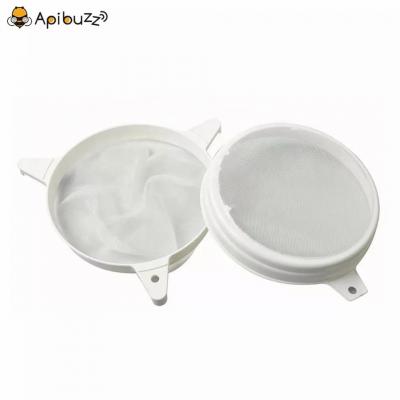 Nylon Plastic 40 Meshes/cm Double Sieve Honey Strainer Filtering Apiculture Machine Beekeeping Equipment Tool Supplies
