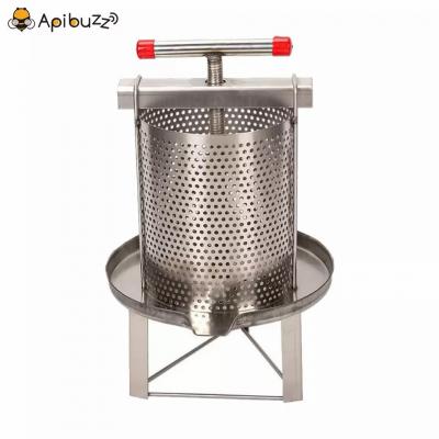 Stainless Steel Large Hand Crank Honey Press Machine Extractor Filter Apiculture Beekeeping Equipment Tool Supplies