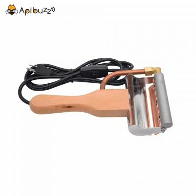 Beekeeping Equipment Electric Heating Uncapping Plane Honey Knife Wooden Handle Bee Keeping Tool Remove Wax Capping Apiculture